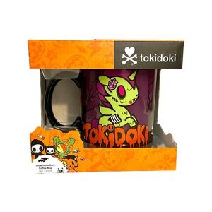 NEW Tokidoki Milo Zombie Halloween Glow in the Dark Coffee Mug 16oz/473ml NIB